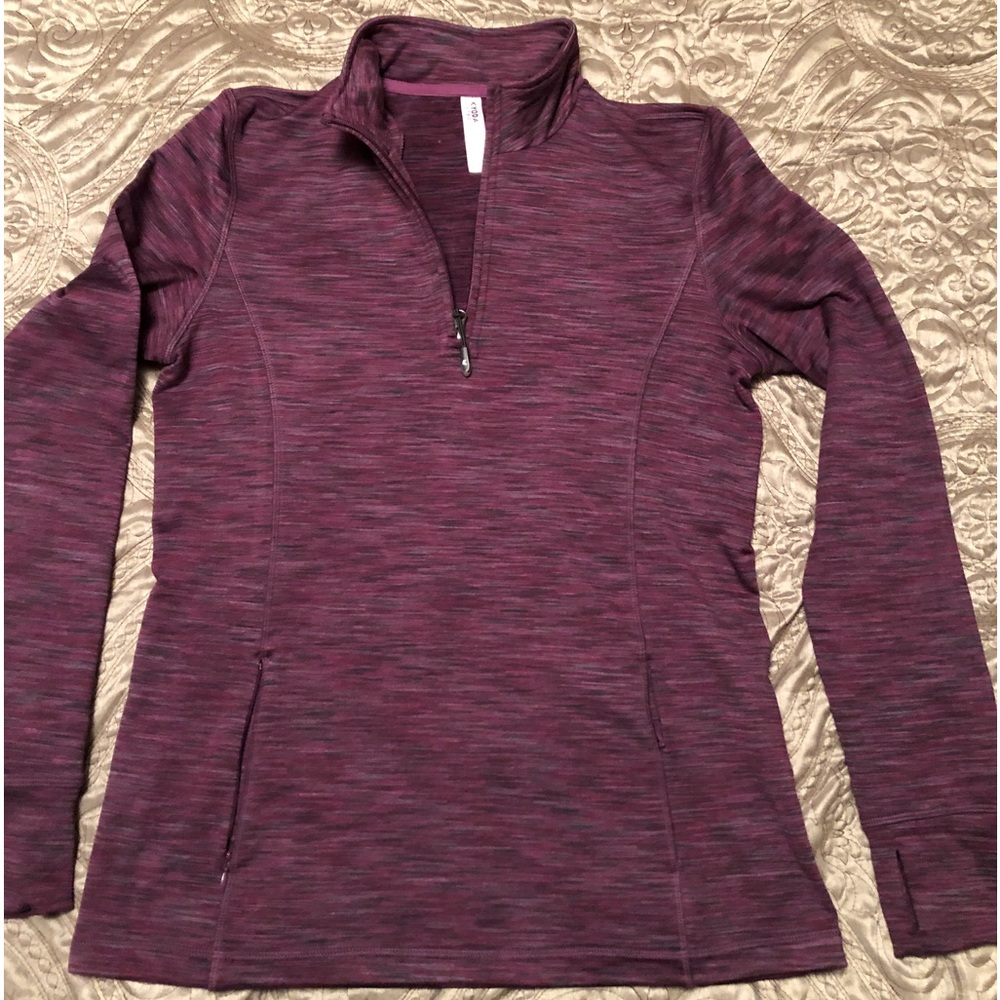 Kyoden Women’s Zip Neck Long sleeve top Large